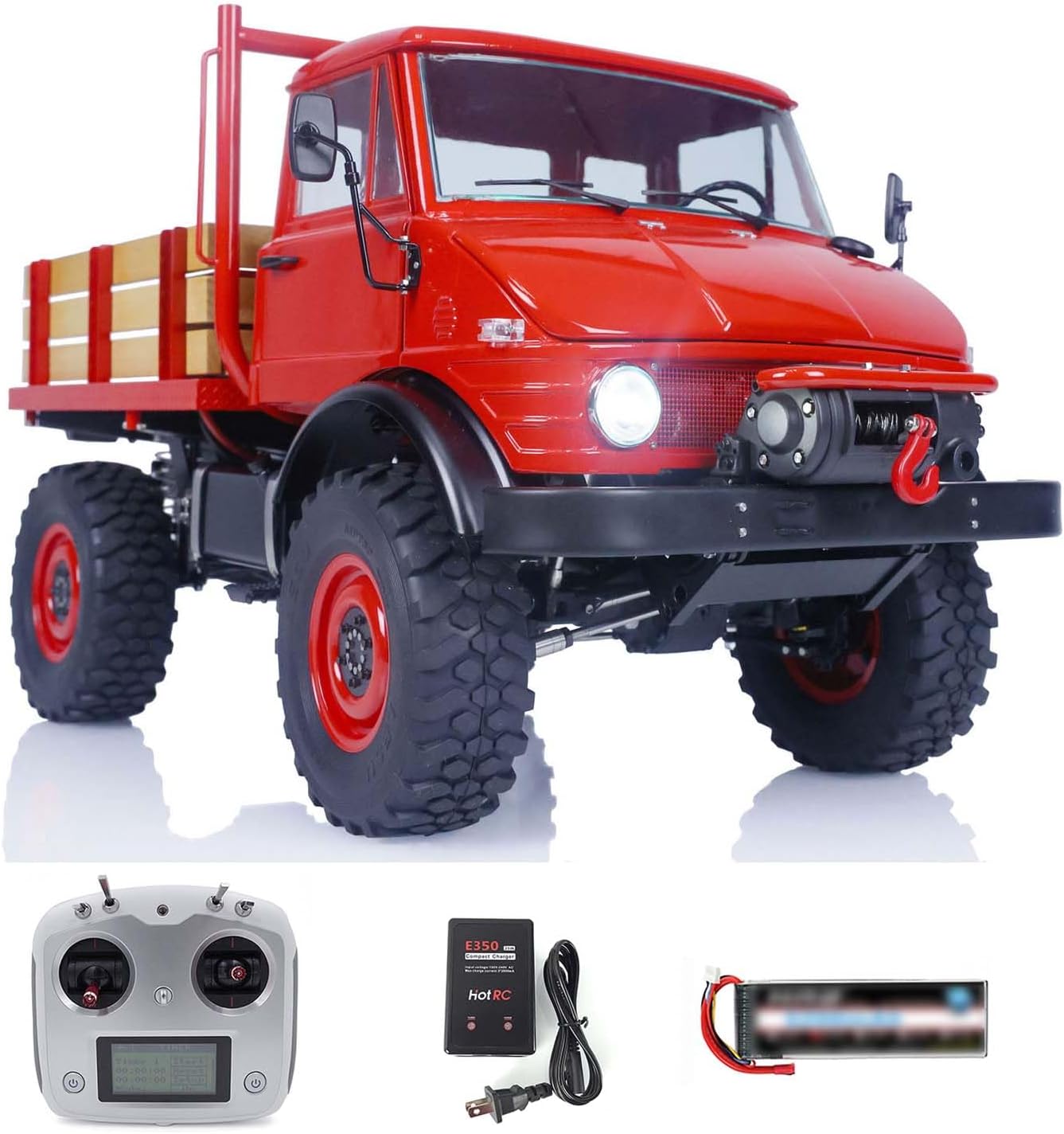 TOUCAN RC HOBBY 4x4 RC Off-Road Vehicle (red)