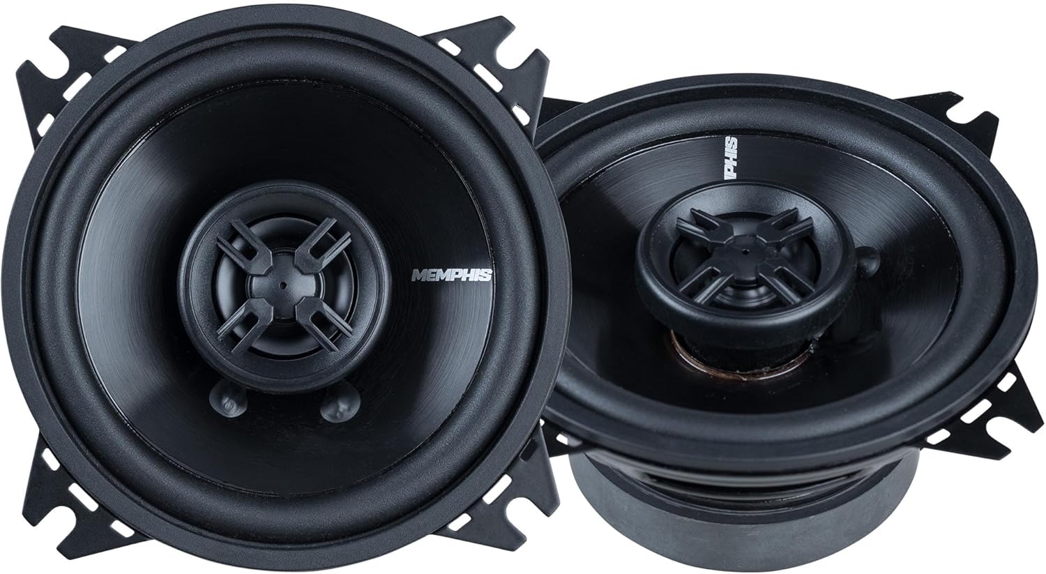 Memphis Audio SRX42V Street Reference Series 4" 2-Way Coaxial Speakers - Pair