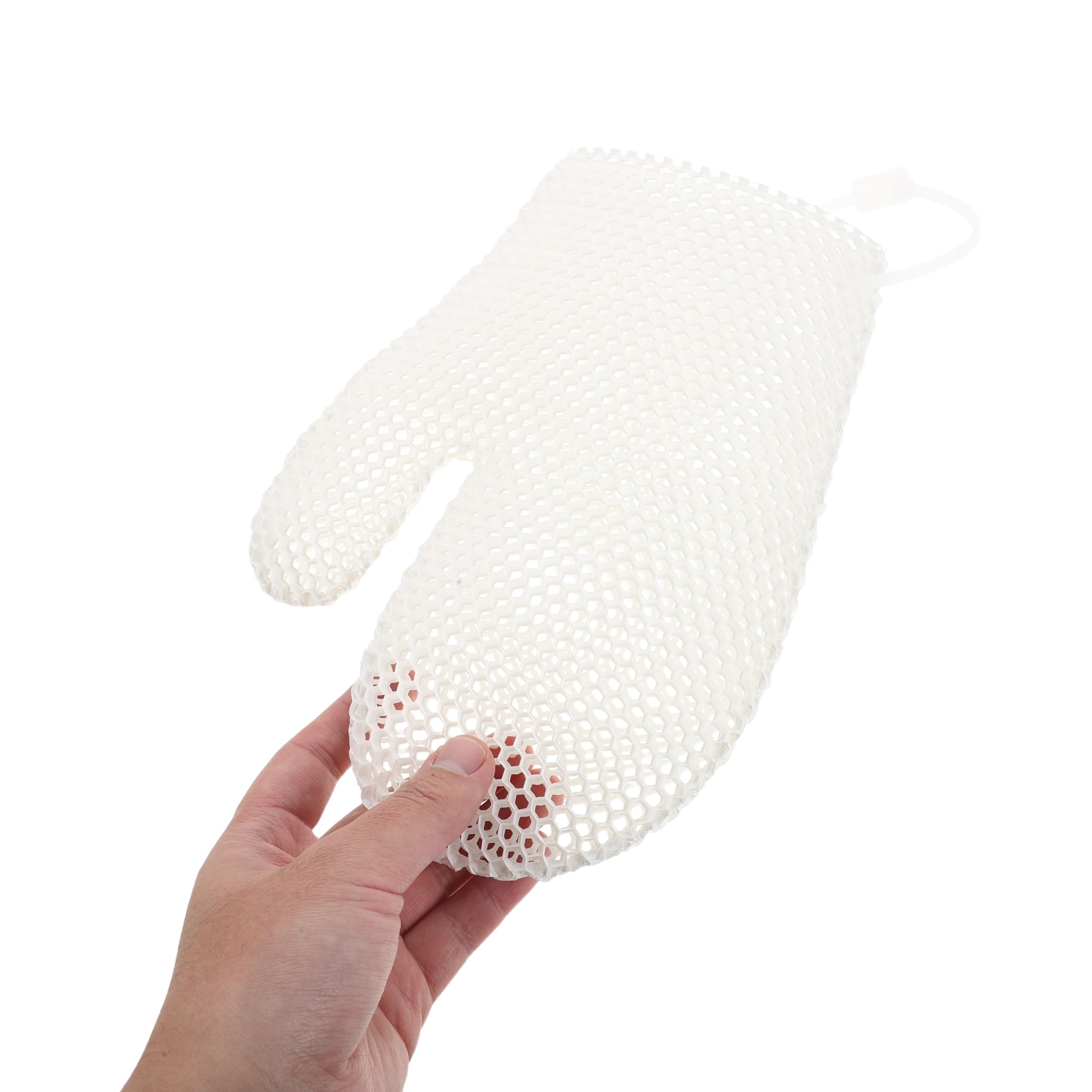 Healvian Guanti esfolianti per la pelle - Guanto detergente a nido d'ape - Guanti scrubber per la pulizia profonda del corpo - esfolianti per doccia e bagno per uomo e donna