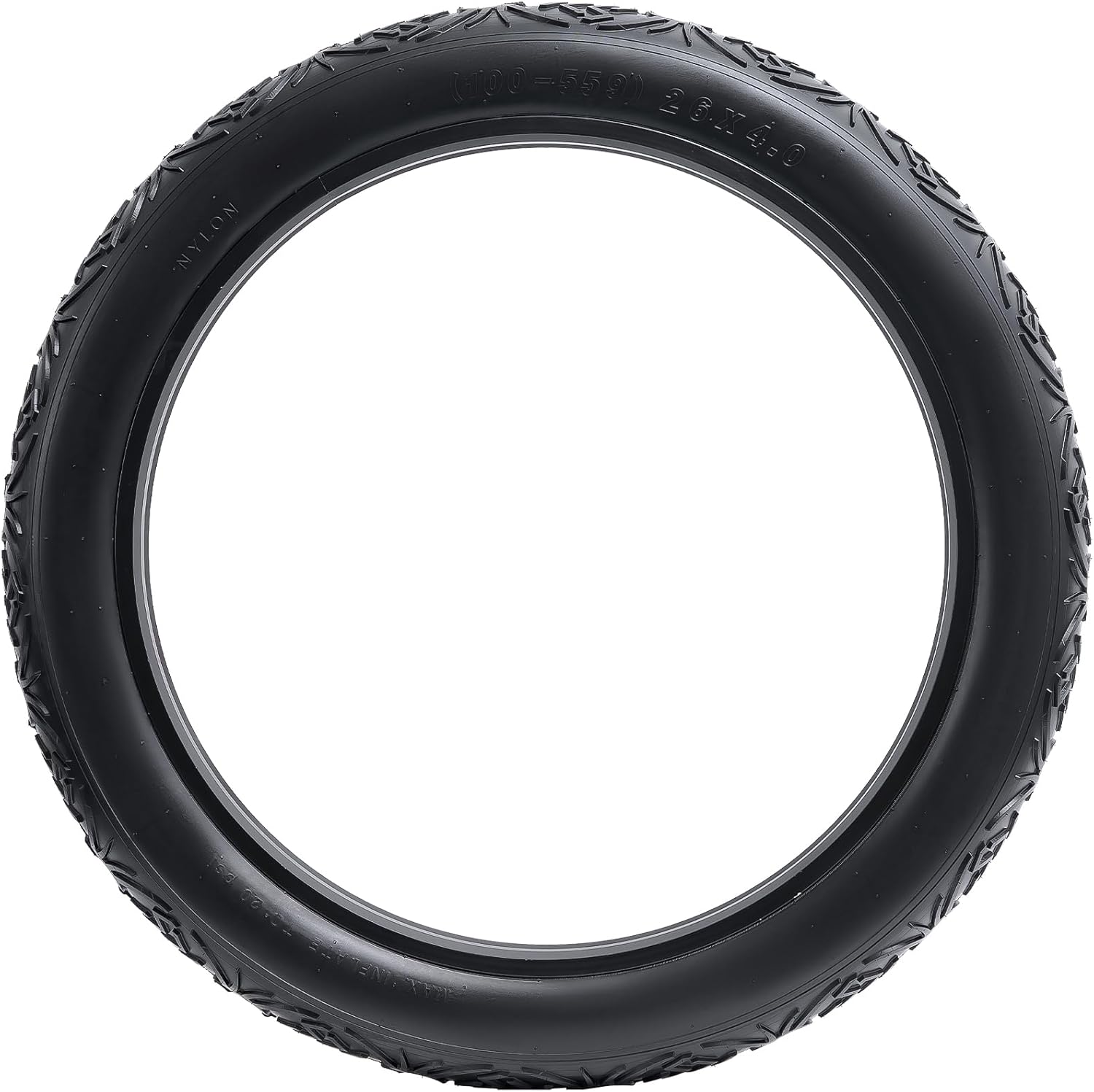 YUNSCM 2-PCS 26" Fat E-Bike Tires 26X4.0/(100-559) and 26" Heavy Duty Bike Tubes Schrader Valve Compatible with Road Bike 26 X 4.0 Bicycle E-Bike Tires and Tubes (Y-1291)