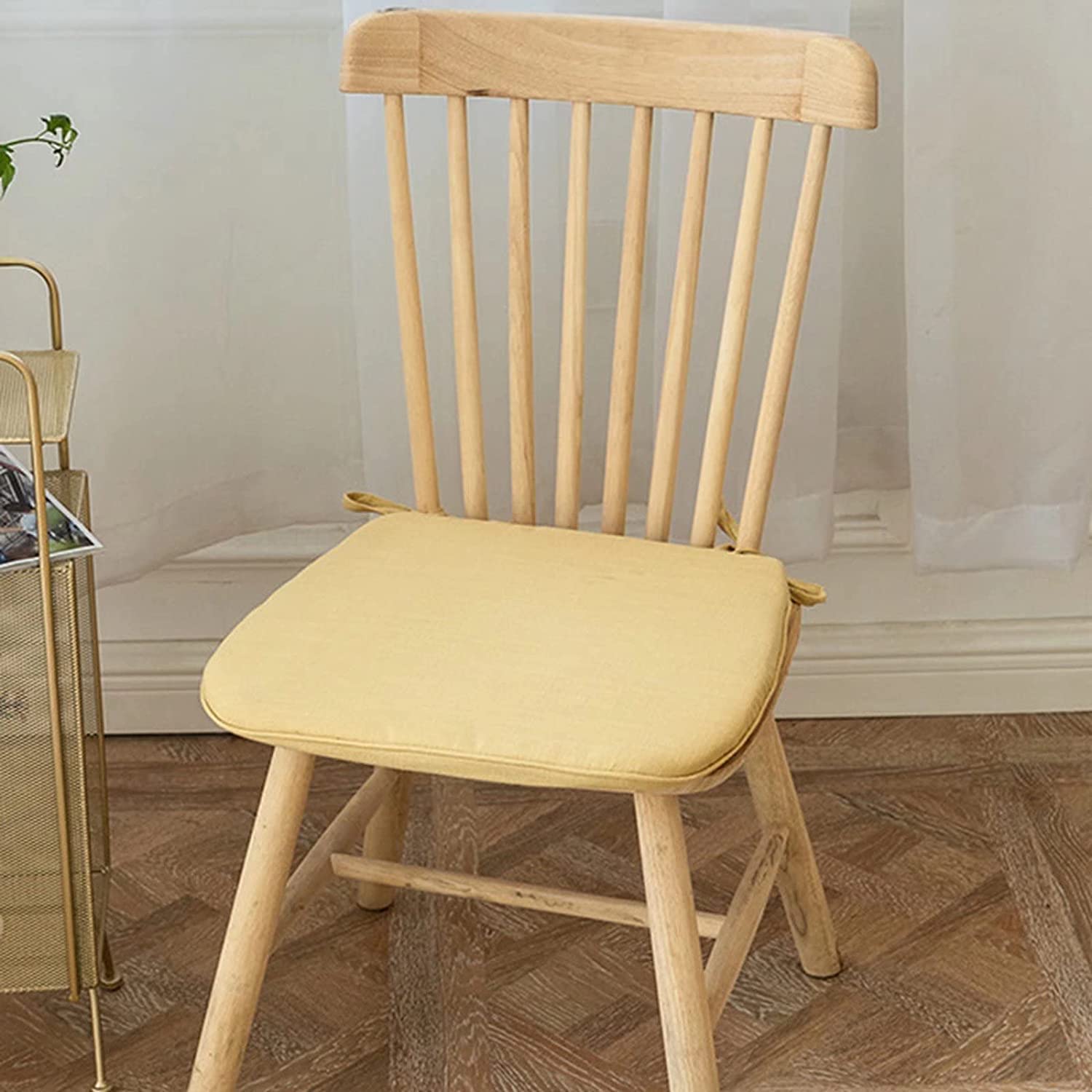 Stoelkussens voor eetkamerstoelen, set van 4, U-vormig 43 x 43 x 5 cm