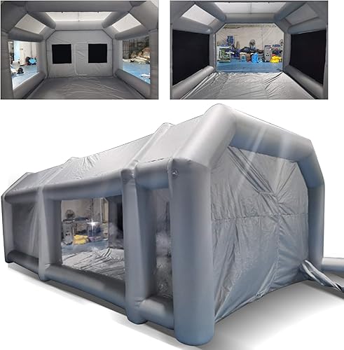 Miniatura 2 de Tienda de campaña de pintura inflable, tienda de campaña de pintura en aerosol, cabina de aerosol portátil para casa de coche, cabina de pintura