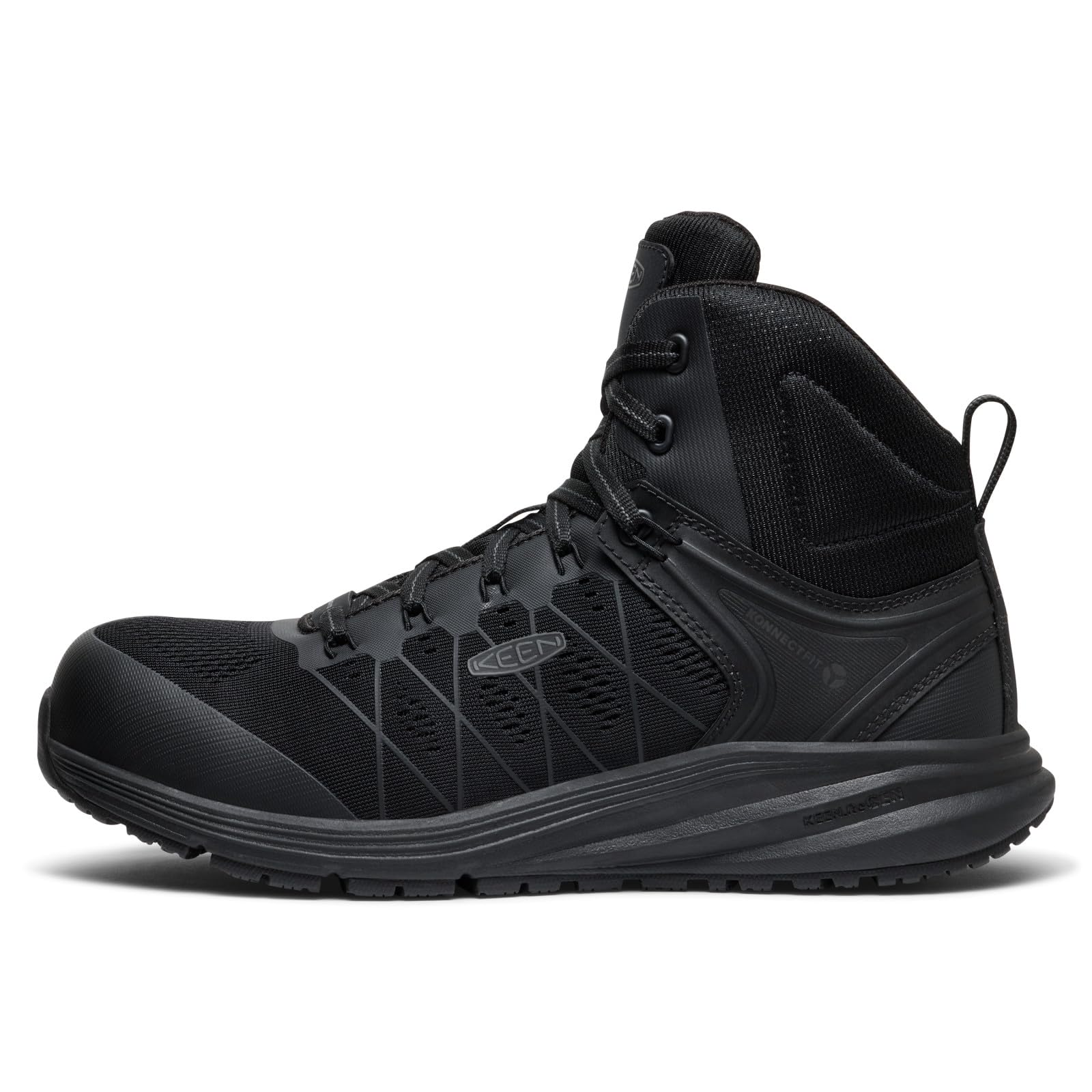 KEEN Utility Vista Energy Versatread - Tenis de trabajo antideslizantes de altura media para hombre