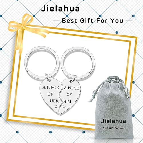 Miniatura 7 de Boyfriend Husband Gifts from Girlfriend Wife Couples Keychain for Women Men