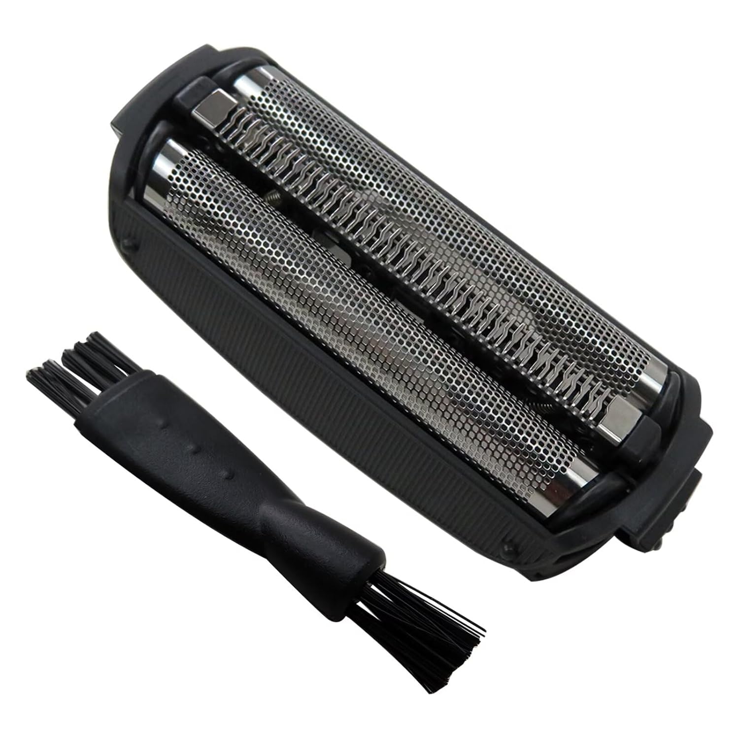 Latest Updated Men's Electric Razor Replacement Outer Foil w/Clean Brush Replacement for Panasonic ES-RL21 ES-RT30 ES-RT40 ES-RL40 ES-RT50 ES-RT60 ES-RT81 ES-RT51 Shavers Head Parts
