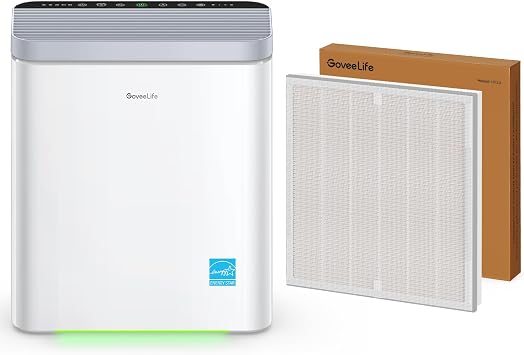 GoveeLife Smart Air Purifier H712C Bundle with Air Purifier Replacement Accessories for H7124,H712C