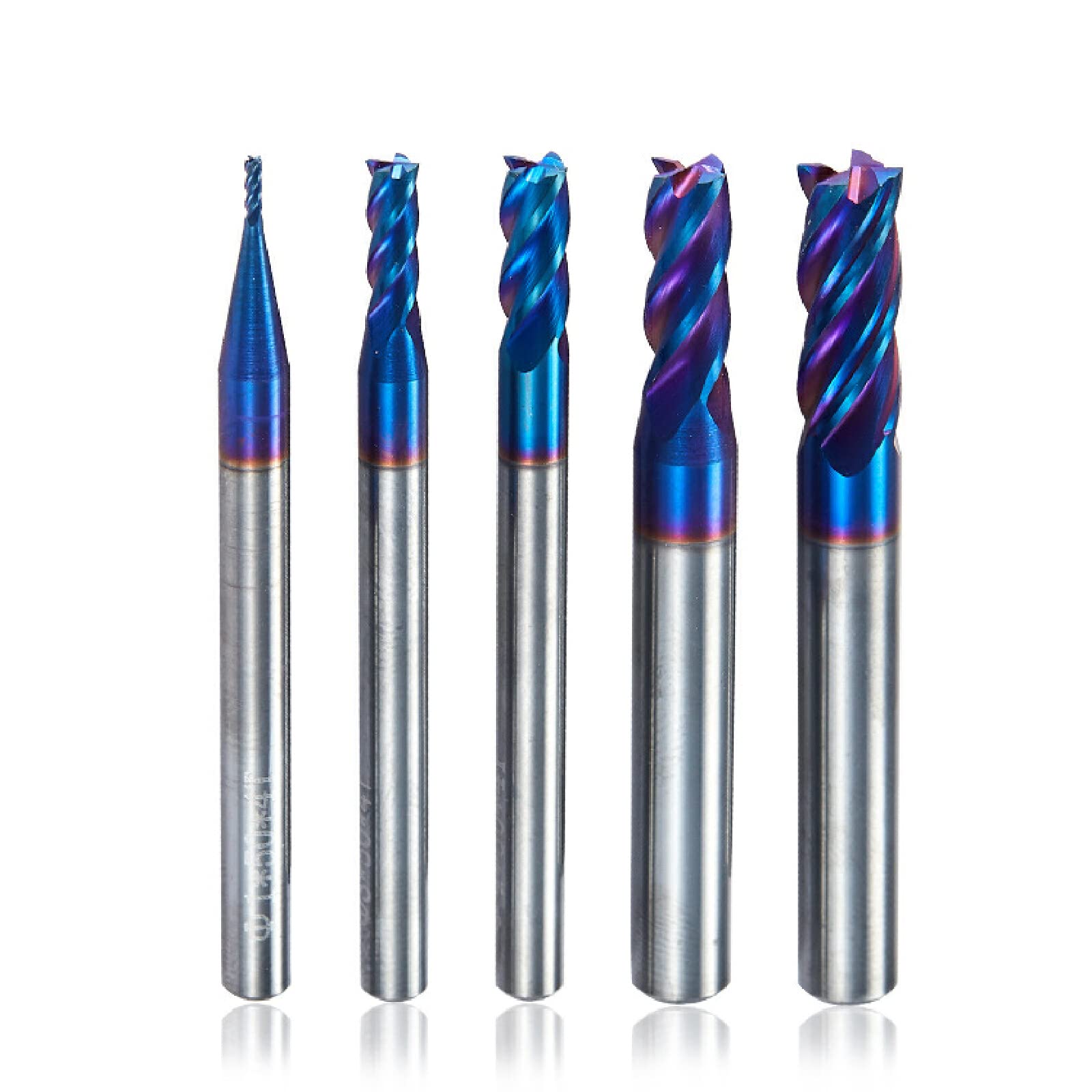 1 stück HRC65 Hartmetall Schaftfräser Legierung Hartmetall Wolframstahl Fräser EndMillS Für CNC-Maschine Metallschneidewerkzeuge 4 6 8 10mm,12xD12X75L