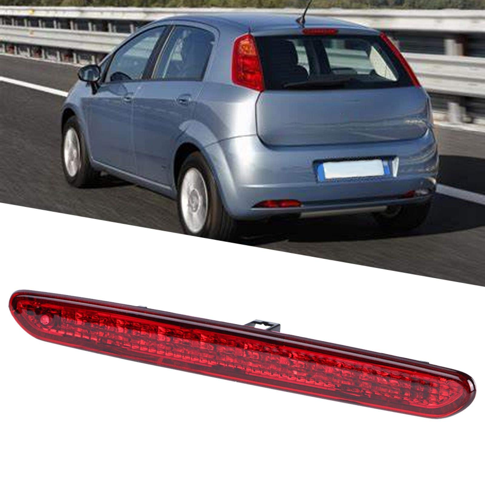 Yctze pour feu stop additionnel fiat eu stop Troisième feu stop Feu stop surélevé 51722247 51974522 Troisième feu stop surélevé 51722247 pour Fiat Punto Grande Abarth 2012-2019 L3s343