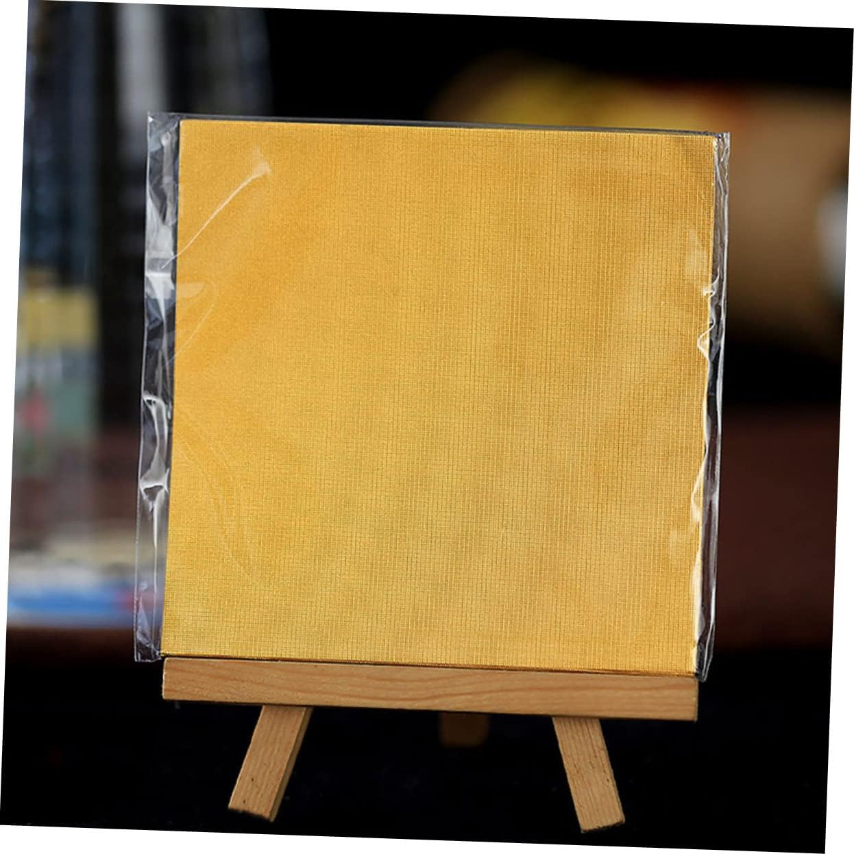 Gold Aluminum Foil Paper 300 Sheets Candy Wrapping Paper for Chocolate and Nuts for DIY Packaging Baking and Tea Leaves