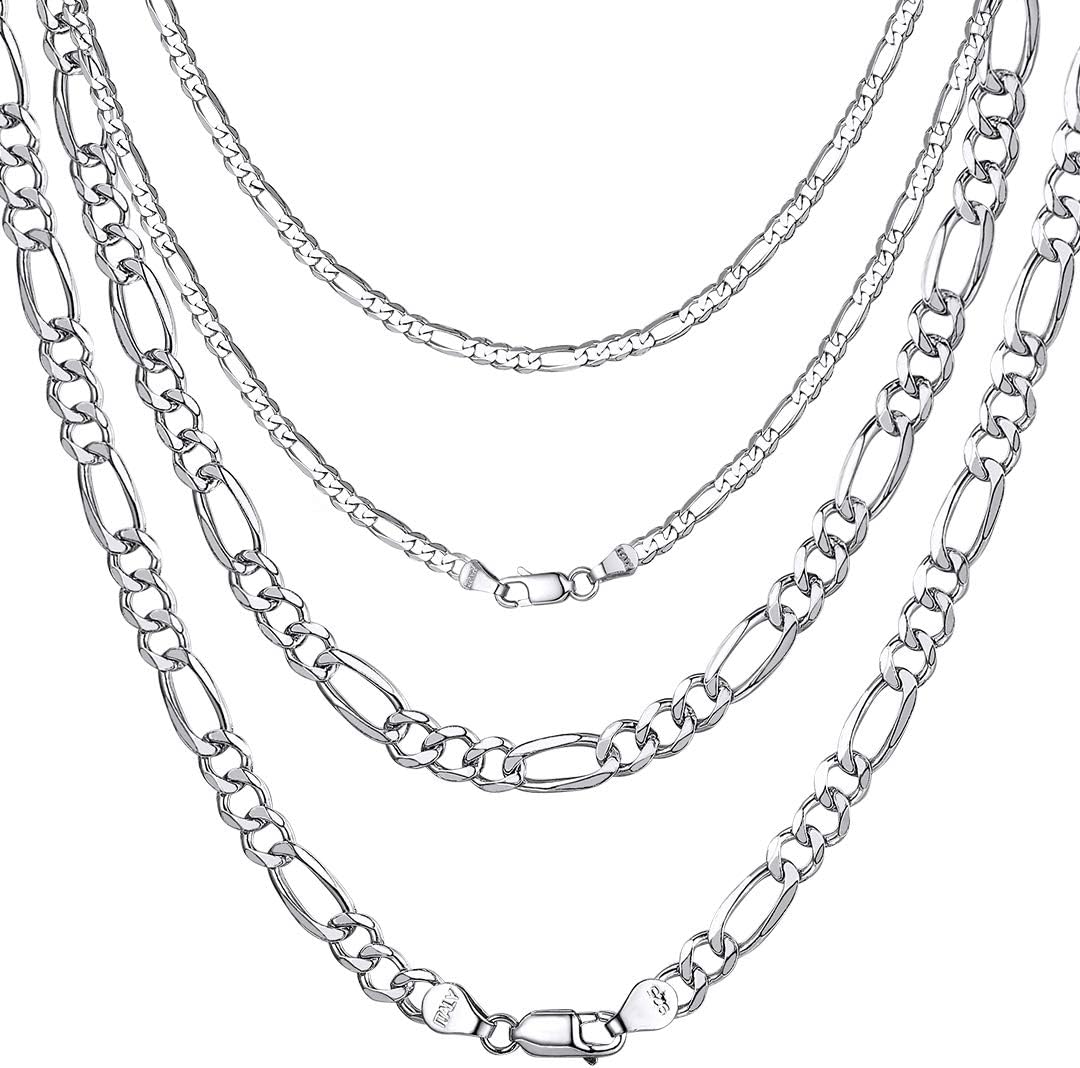 925 Silver Figaro Chain