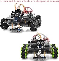 OSOYOO Mecanum kerekű robot autó Arduino szett fém vázzal távirányítóval 3