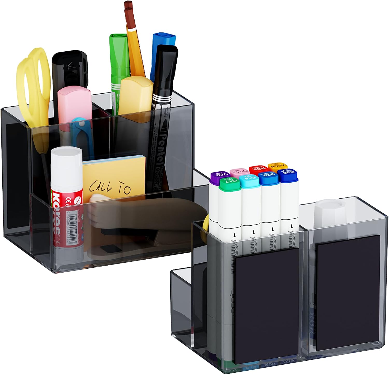 Marbrasse Acrylic Magnetic Pen Holder 2-Pack just $10.99 at Amazon