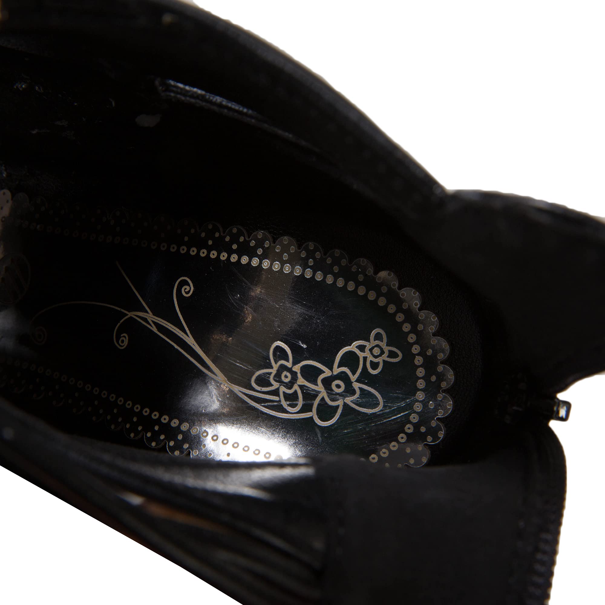 Zapatos de tacón con cremallera para mujer, tacón alto con plataforma de agua de 11,5 cm, zapatos de fiesta fáciles de caminar, z33-7s
