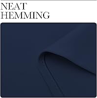 Vista 6 de NICETOWN Cortina opaca divisora para habitación y privacidad, persiana vertical para puerta corrediza, cortinas de ventana con protección solar