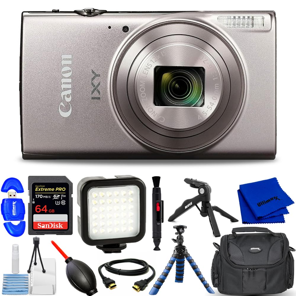 Amazon.com : Canon Compact Digital Camera IXY650 (Silver) IXY650SL