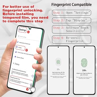 MAYtobe 2 Pack Screen Protector for Samsung Galaxy S22 5G Tempered Glass