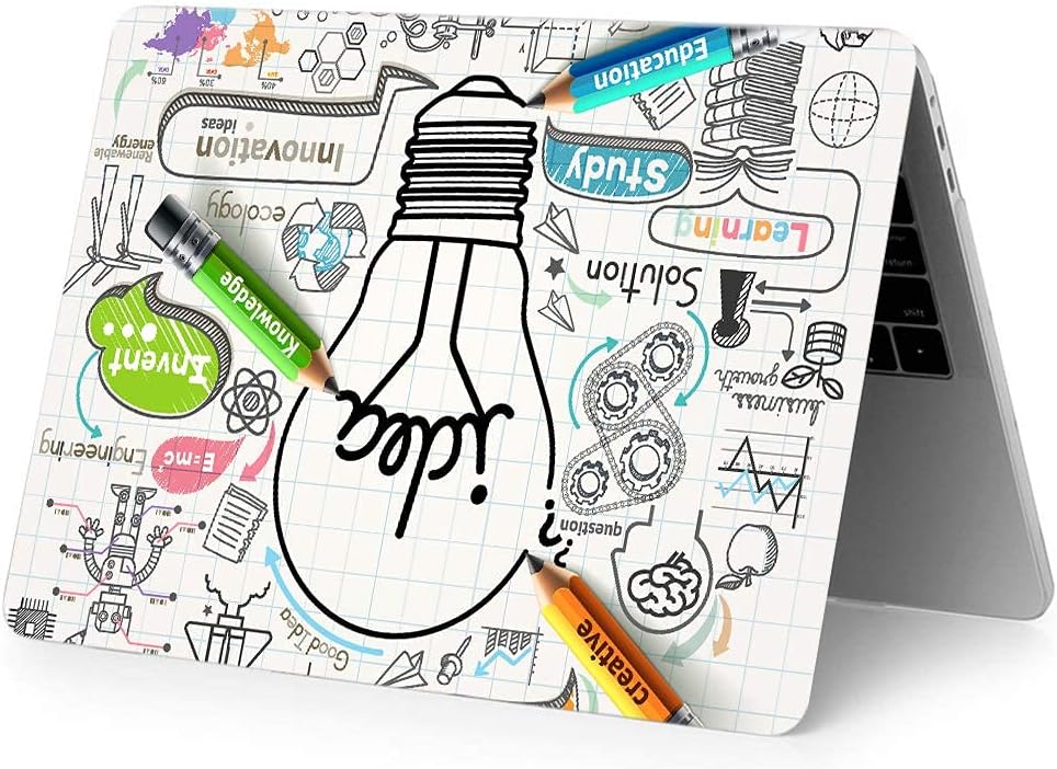 Uр Tо 40% оƒƒ MTAOTAO MacBook Air 13 Inch Case 2020 2019 2018 Release Model A1932 A2179 A2337 M1, Durable Hard Case Cover with Laptop Sleeve & Keyboard Cover for Mac Air 13.3 Retina Touch ID, Creative Bulb 2 Flаѕh Dеаlѕ - 40% оƒƒ MTAOTAO MacBook Air 13 Inch Case 2020 2019 2018 Release Model A1932 A2179 A2337 M1, Durable Hard Case Cover with Laptop Sleeve & Keyboard Cover for Mac Air 13.3 Retina Touch ID, Creative Bulb 2