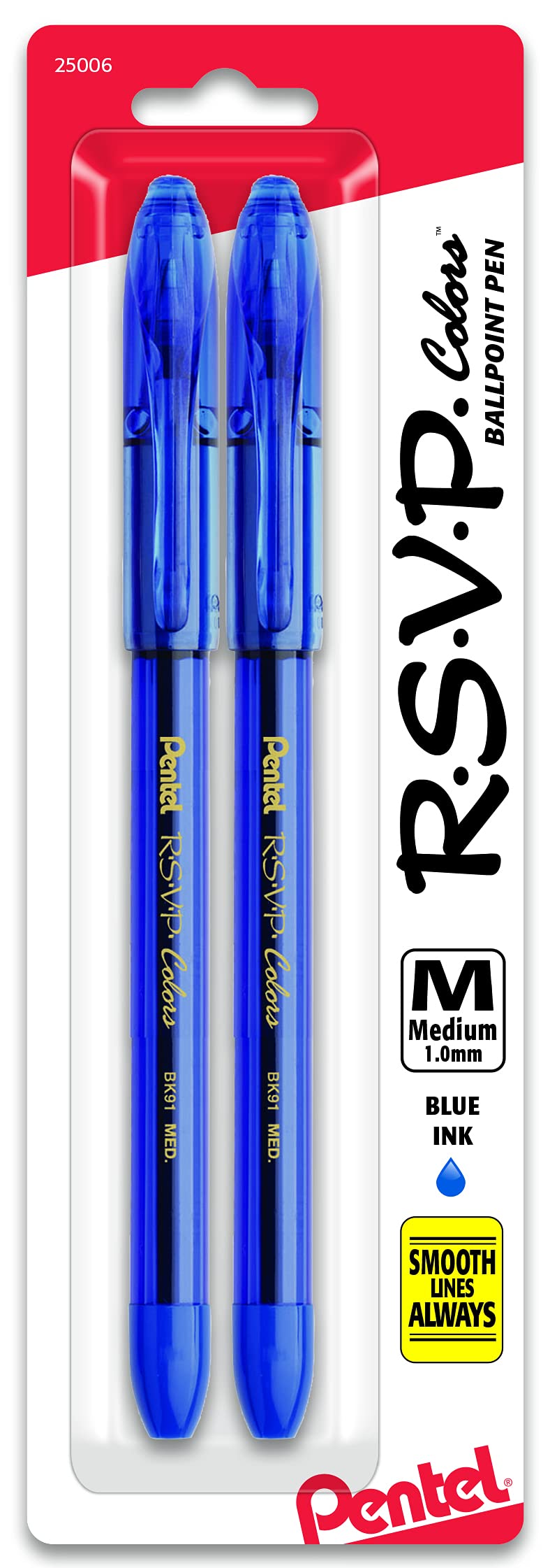 Pentel RSVP Ballpoint Pen - Assorted Colors -7