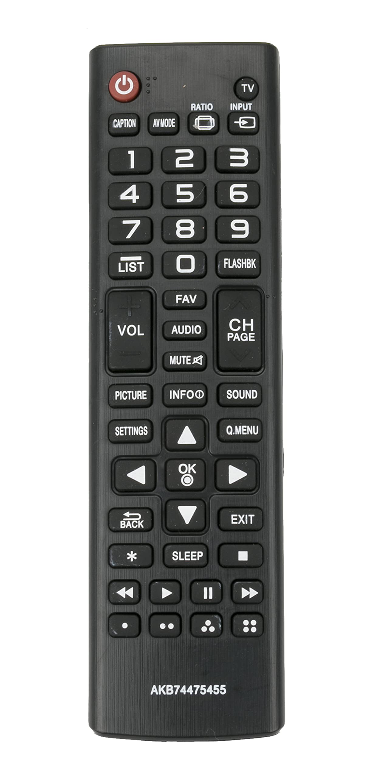 Akb72914048 Télécommande Remplacée Convient Pour Lg Tv 42Lw451C 42Lw540U 42Lw451C 42Lw5400