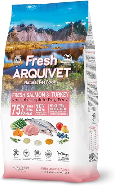 Arquivet Fresh Lachs & Türkei 10 kg karma półwilgotna z łososiem i indykiem