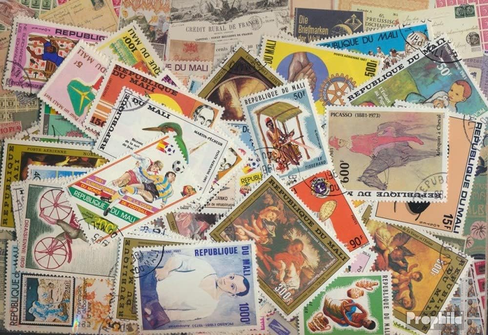 Mali 300 Various Stamps (Stamps for Collectors)