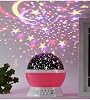 TechnoSmart Colorful And Rotating Star Master Projection Night Light Pink