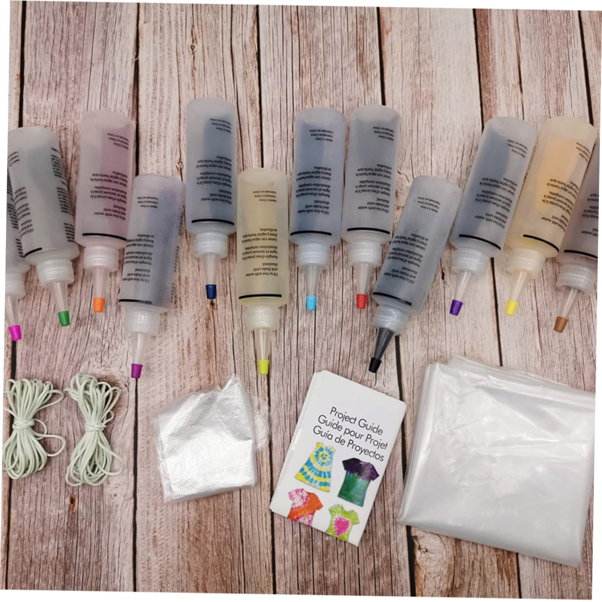 12 Farben Batikpigment Satz für Kinder und Schüler Kleidung und Accessoires