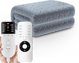 Electric Blanket, Heat Double Electric Blanket Heated Throw Electric Blanket Double Cosy Electric Blanket,Warm Home Office Bed