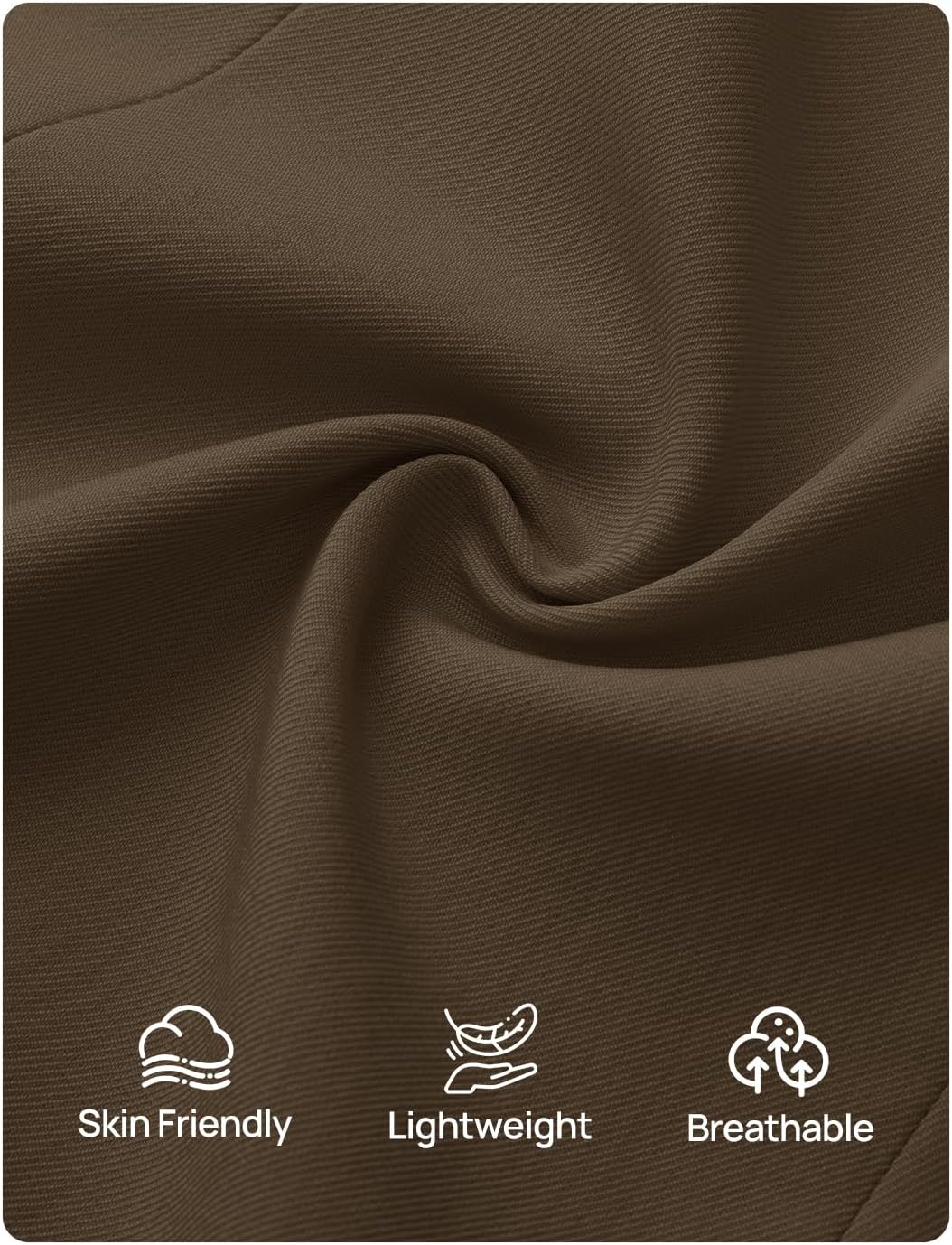 ZESICA Women's Fall Business Casual Blazers 2026 Long Sleeve Lapel Open Front Button Work Blazer Jackets with Pockets - Image 7