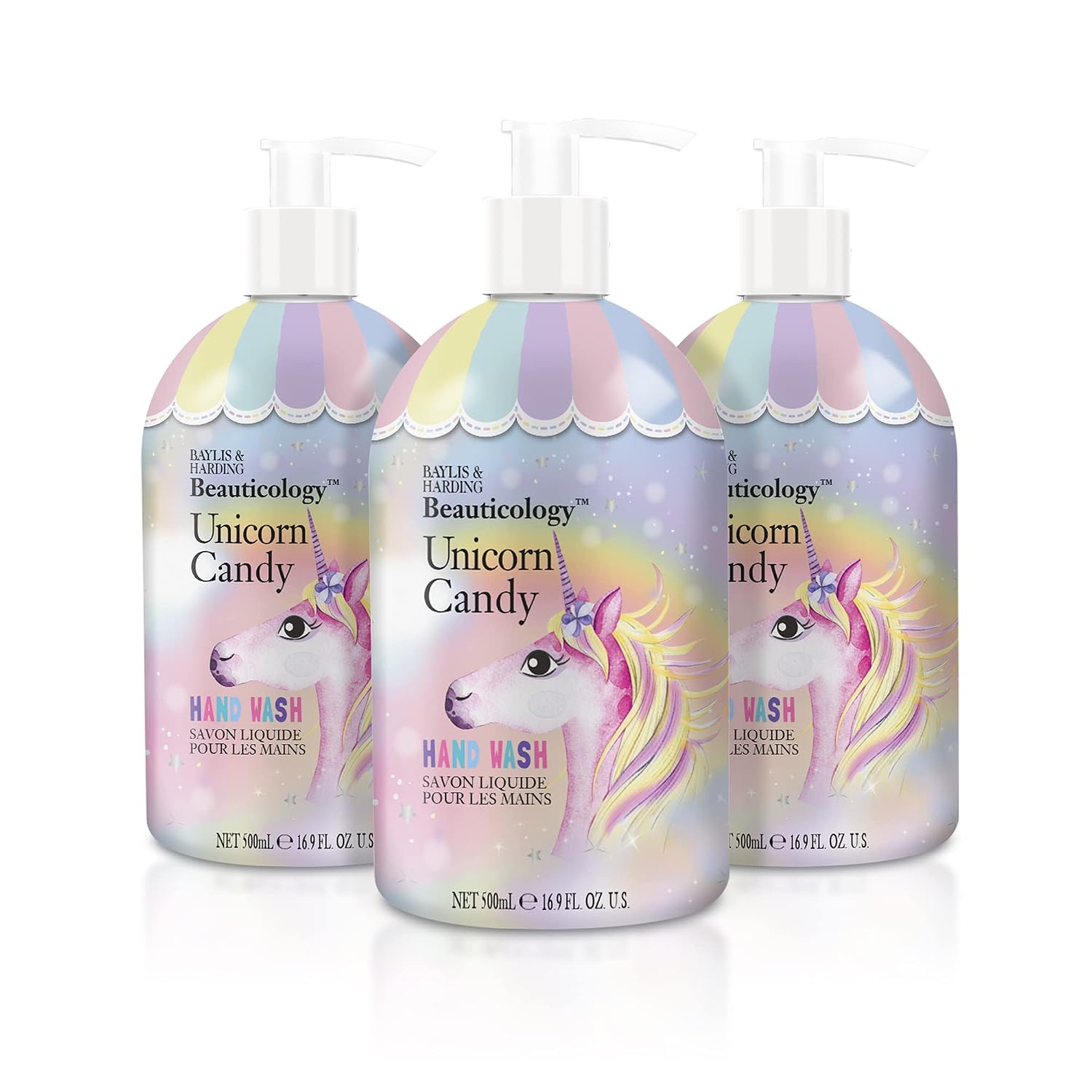 Baylis & Harding 3 Peice Beauticology Unicorn Candy, Hand Wash, 583 Gram