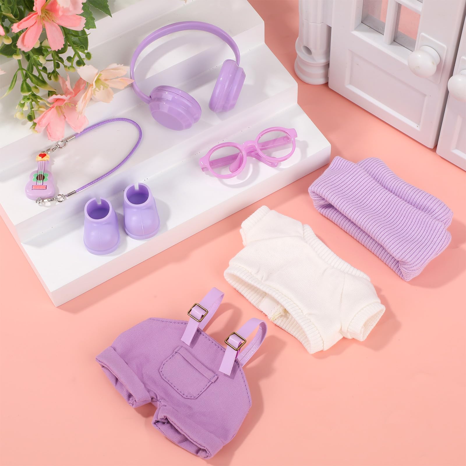 Set di vestiti per bambole da 17 cm (senza