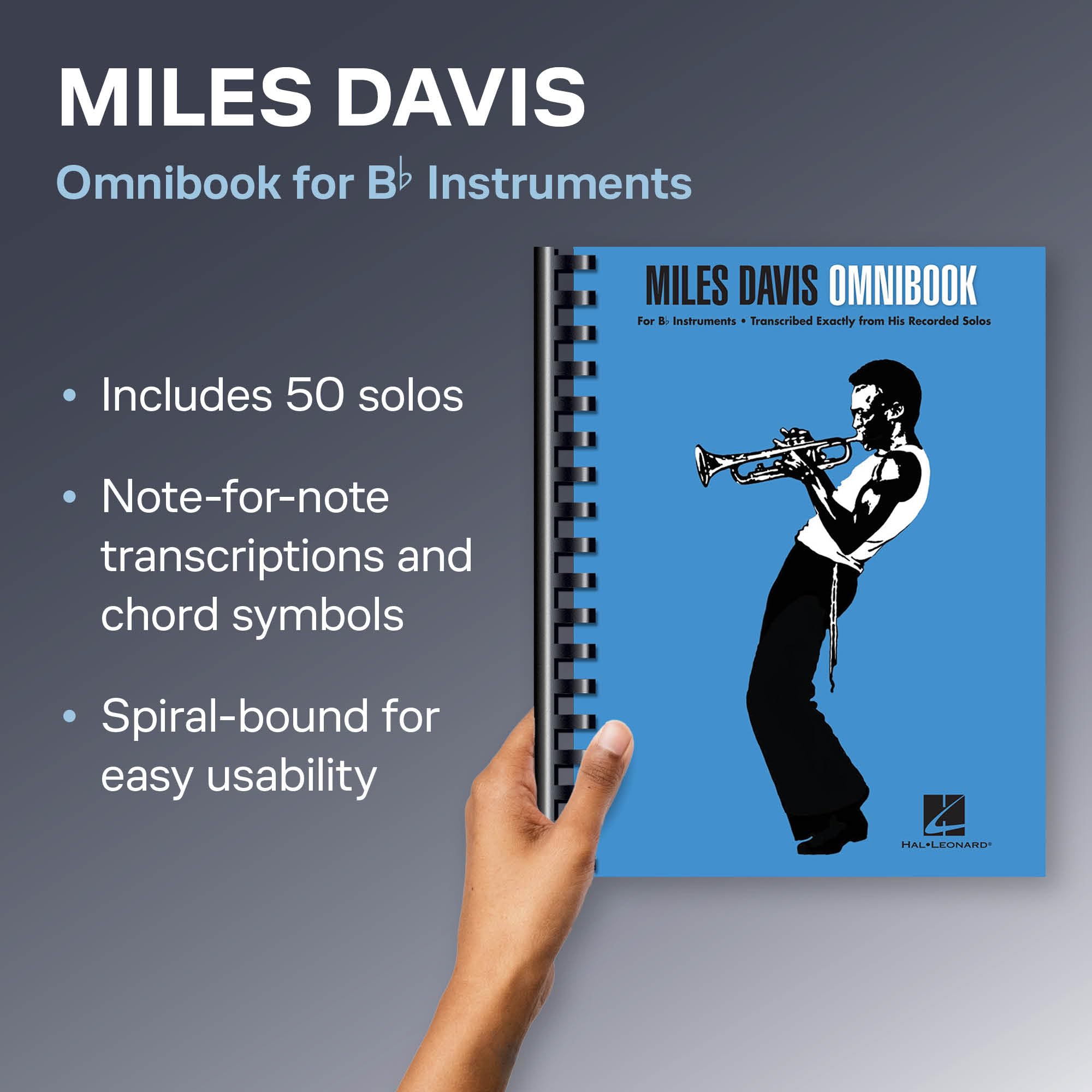 Miles Davis Omnibook. Instruments en Sib.