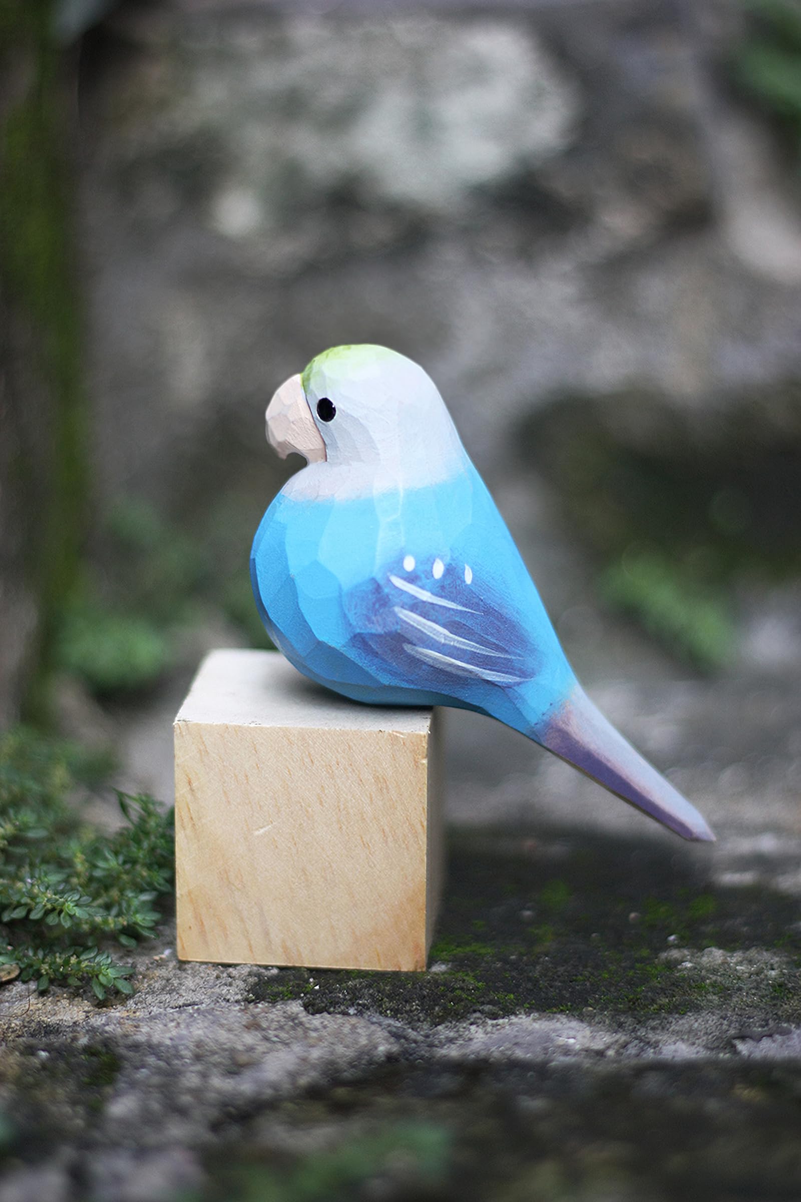 小鳥　彫刻品 Amazon.co.jp: Diva At Home パセリン鳥彫刻 2個セット 13.25