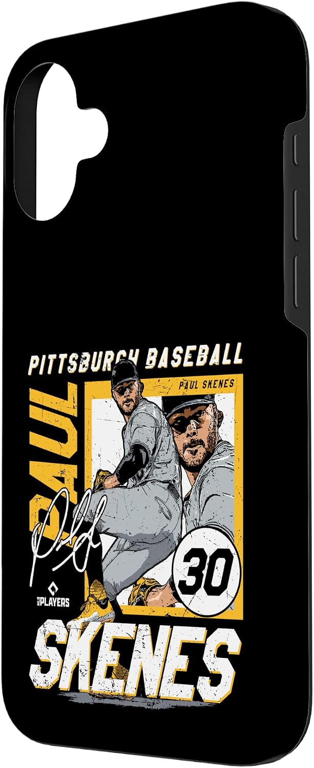 Paul Skenes | Pittsburgh MLB Baseball Players| MLBPSK204M Case for iPhone 16 Plus