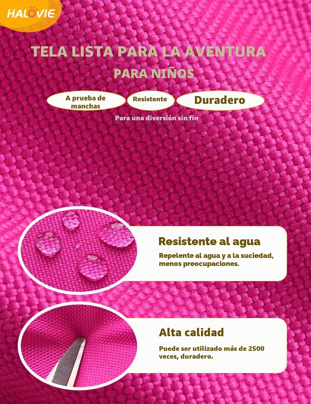 HALOVIE Mochila Infantil para Excursion Pequeña 15L para Niño y Niña, Senderismo y Trekking Ideal para Viajes y Escuela