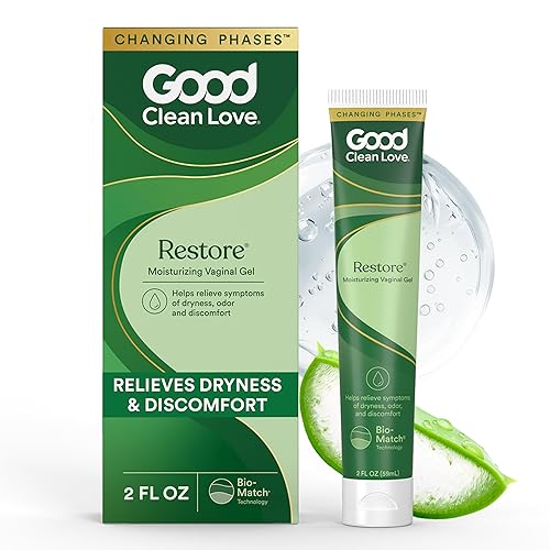 Miniatura 10 de Good Clean Love Restore - Gel vaginal hidratante, hidratante vaginal equilibrado con pH, cuidado femenino a base de agua con aloe vera y ácido