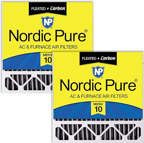 Miniatura 10 de Nordic Pure Honeywell FC100A1011 - Reemplazo de filtro plisado de aire para calentador de aire acondicionado