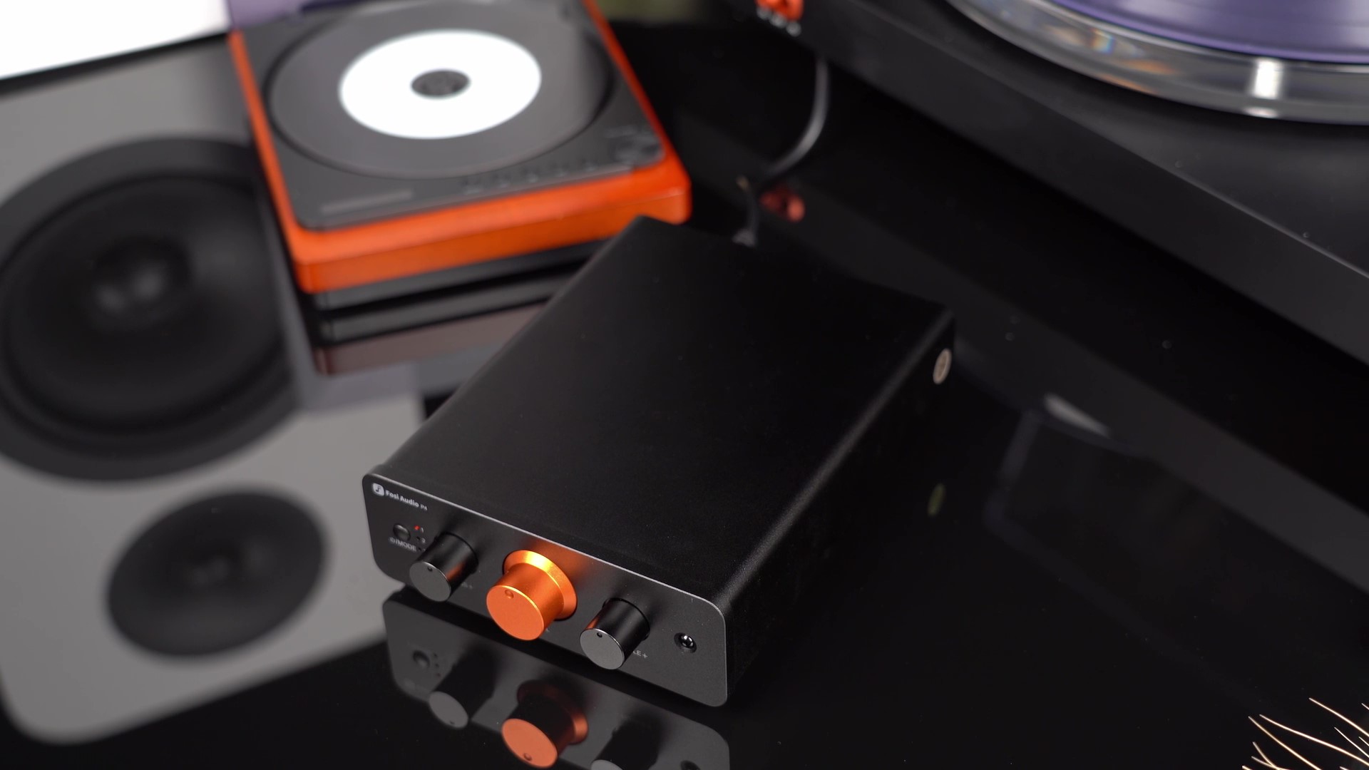 Fosi Audio P4 Mini Dimensiones (An x Al x Pr): 114 x 142 x 37 mm -P