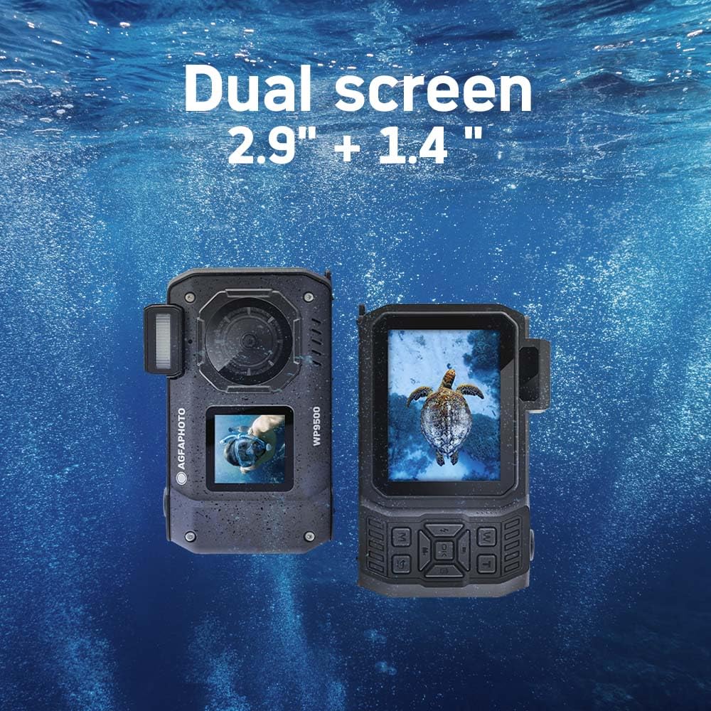 Amazon.co.jp: AGFA PHOTO 防水 水中 デジタルカメラ WP9500BK