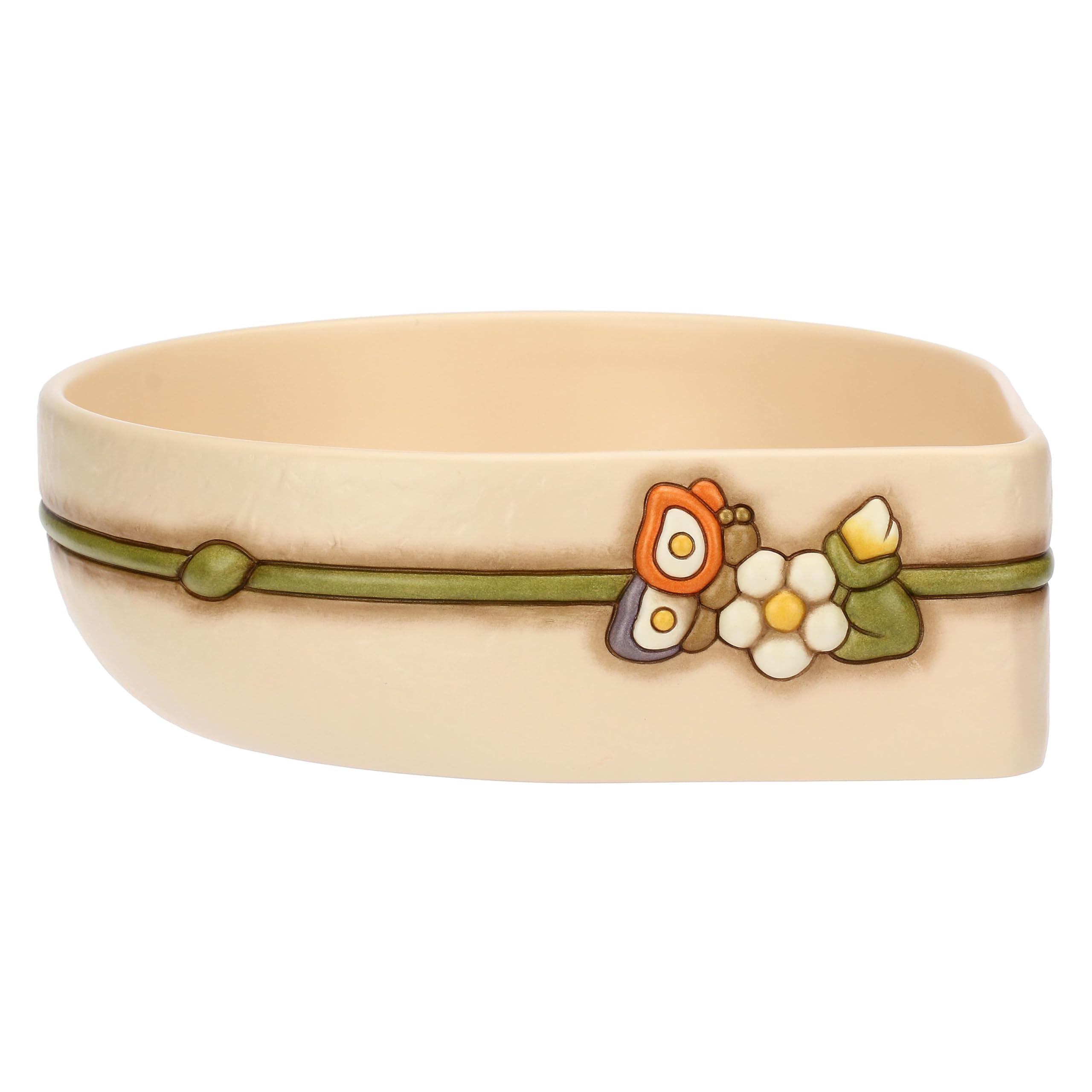 Thun - Large Bowl - Ceramic - Country Bloom Collection - 31X27X8.7 cm