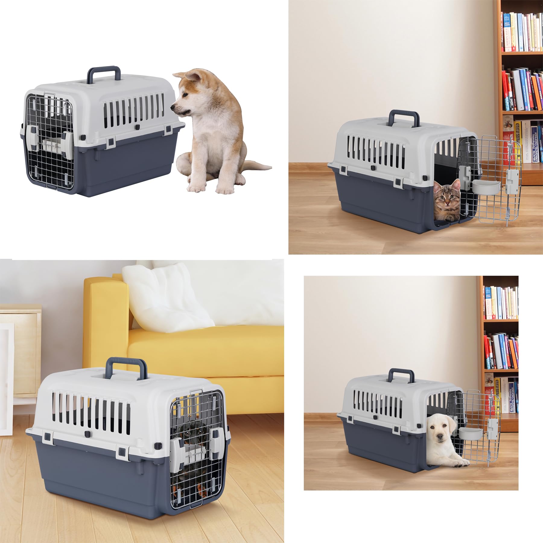 Amazon | JungleA ペットキャリー 犬クレート 中型犬 ペットクレート