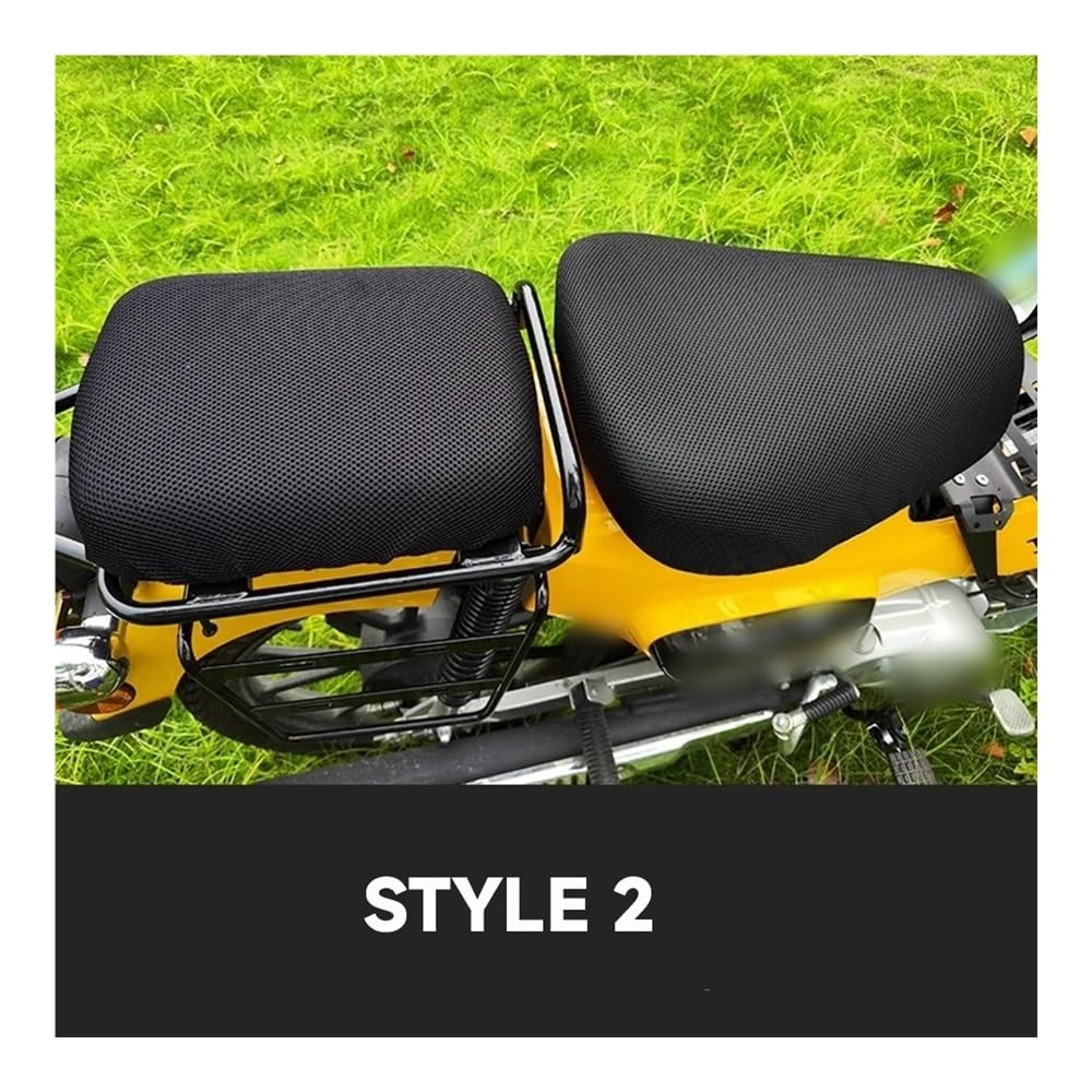 Coprisella per moto sportiva Per Cross Cub 110 CC110 JA60 2023 Tessuto Di Nylon Sella Copertura Del Motociclo Protezione Cuscino Coprisedile Accessori