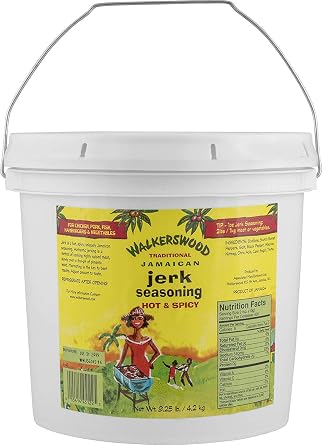 Walkerswood Traditional Jamaican Jerk Seasoning, Hot and Spicy, 128 Fl Oz