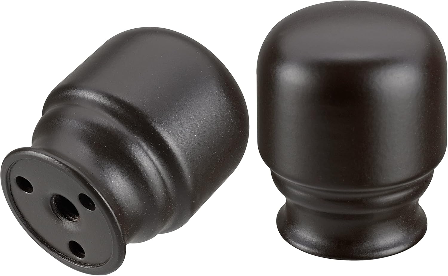 Aspen Creative 24045-05-2, Lamp Finial for Lamp Shade/Oil Rubbed Bronze Finish, 1-1/2" Height, 2Pcs/Pack