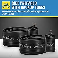 Vista 6 de Tubo de Bicicleta Goodyear con Goma de Butilo - Tubos de Bicicleta Confiables para Ciclismo Premium