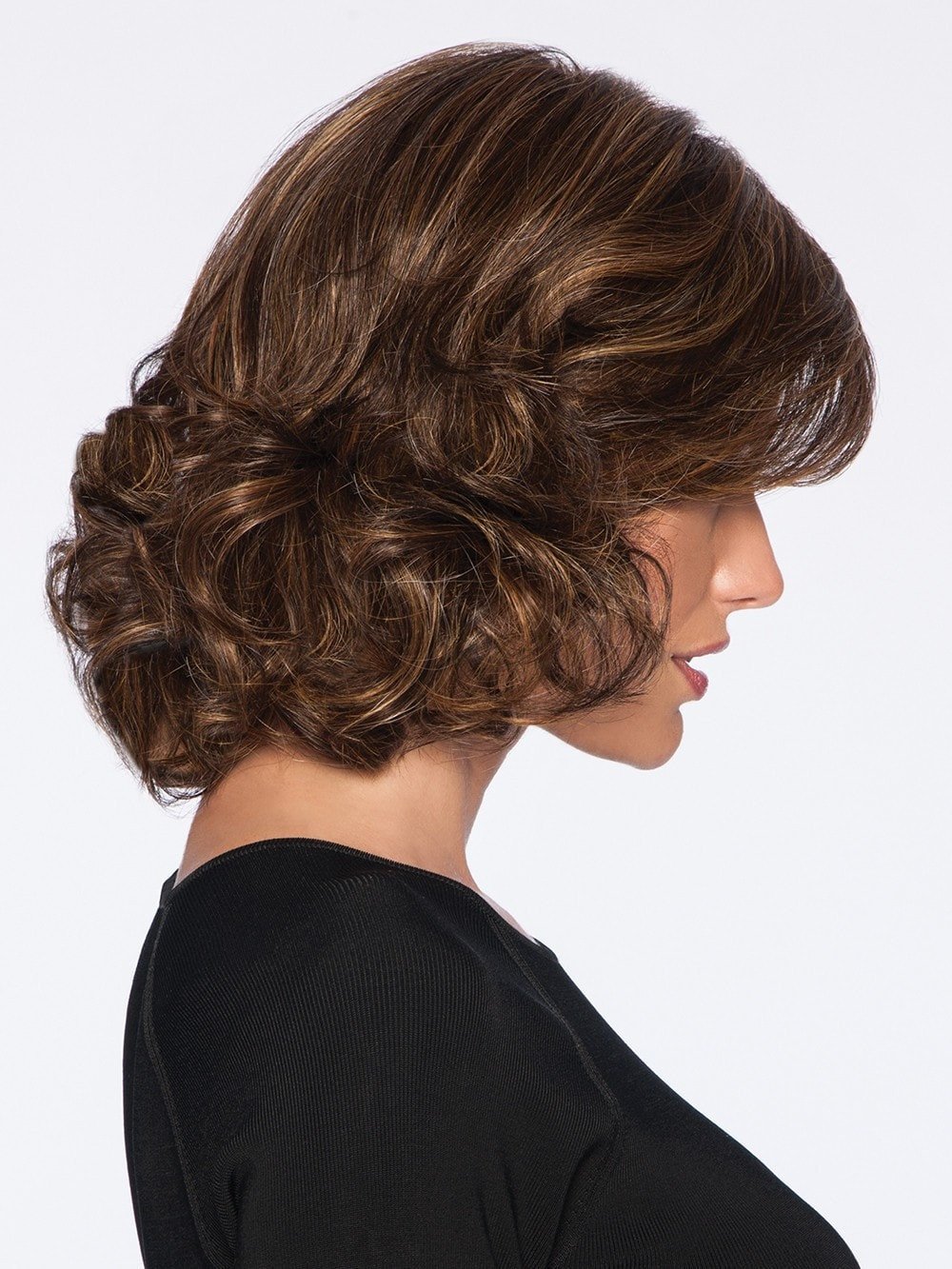 Modern Flair Wig Color R56/60 SILVER MIST - Hairdo Wigs Mid-Length Layered Soft Wave Bob Tru2Life Heat Friendly Synthetic