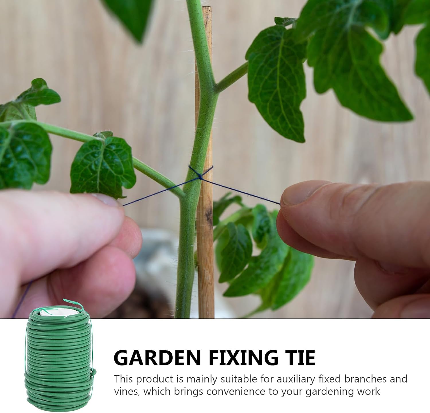 ARTIBETTER Gardening Plant Fix Tie and Plant Cable Ties for Flexible 3.5cm X 20m Sturdy for Outdoor Garden Use