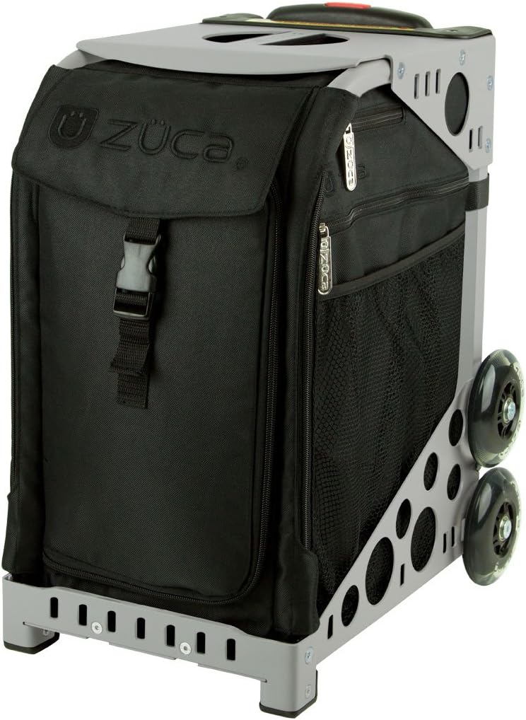 ZUCA Bag Stealth Insert & Gray Frame w/Flashing Wheels