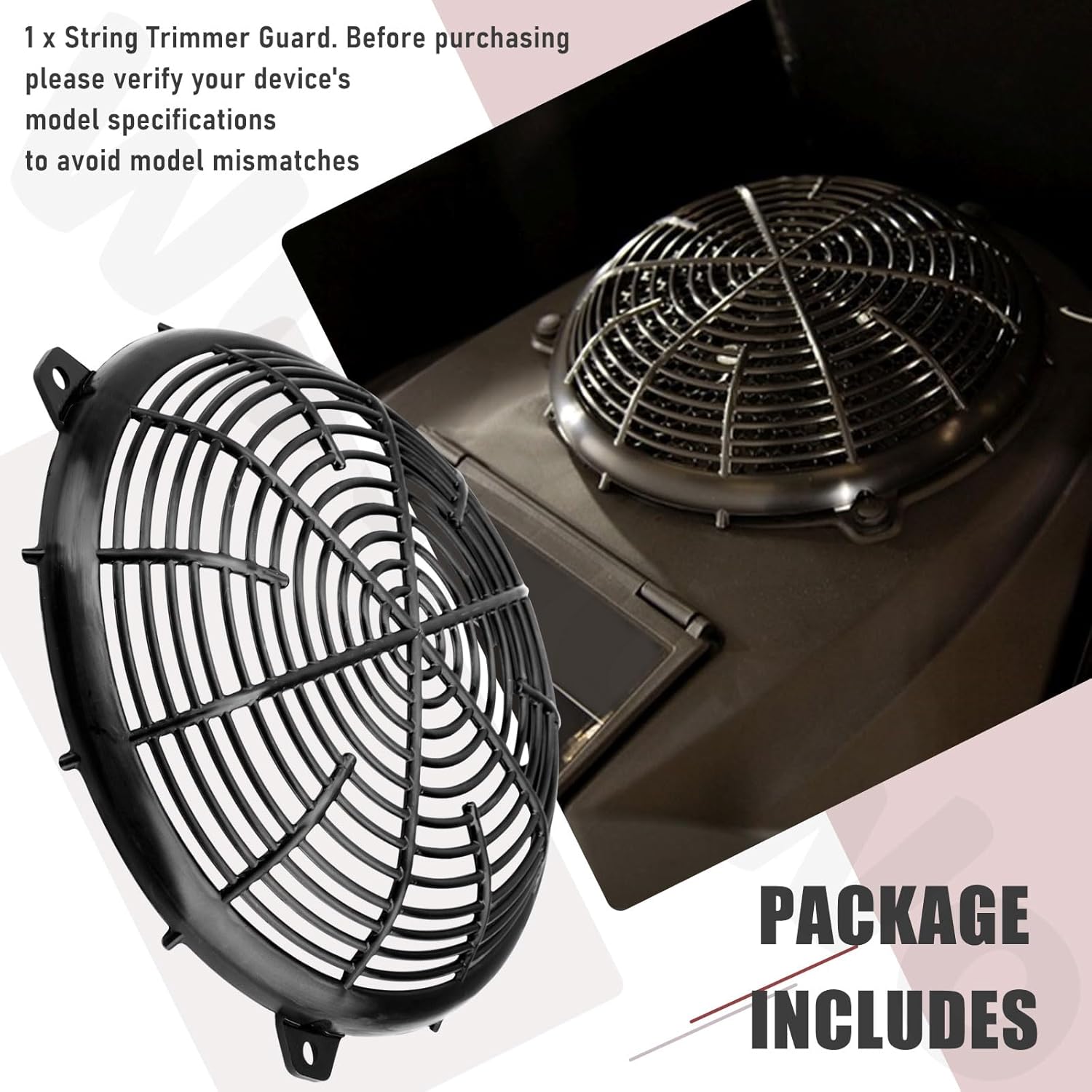 55020-0900 String Trimmer Guard Compatible with Ka-wasaki FR & FS Series, Replace 55020-t009 550200900