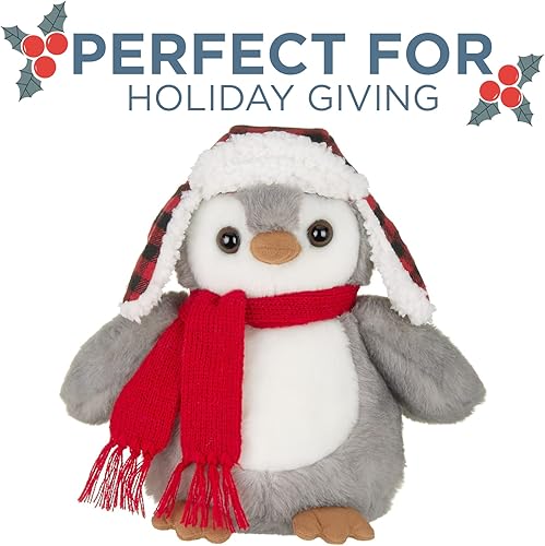 Miniatura 2 de Bearington Cappy - Pingüino de peluche con sombrero y bufanda, 9.5 pulgadas